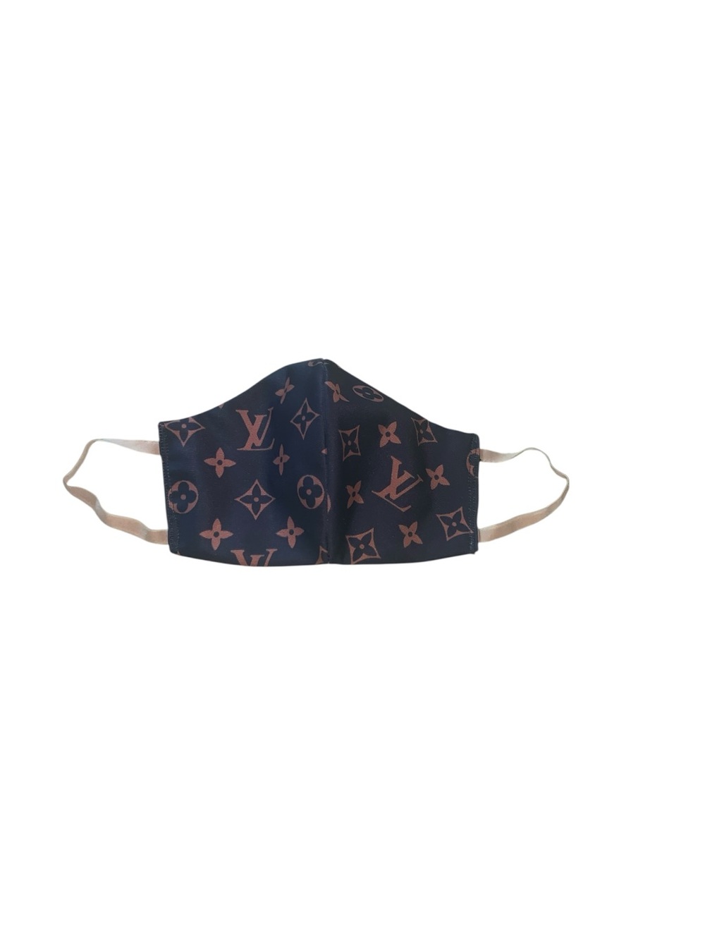 Louis Vuitton Navy and Pink Monogram Face Mask